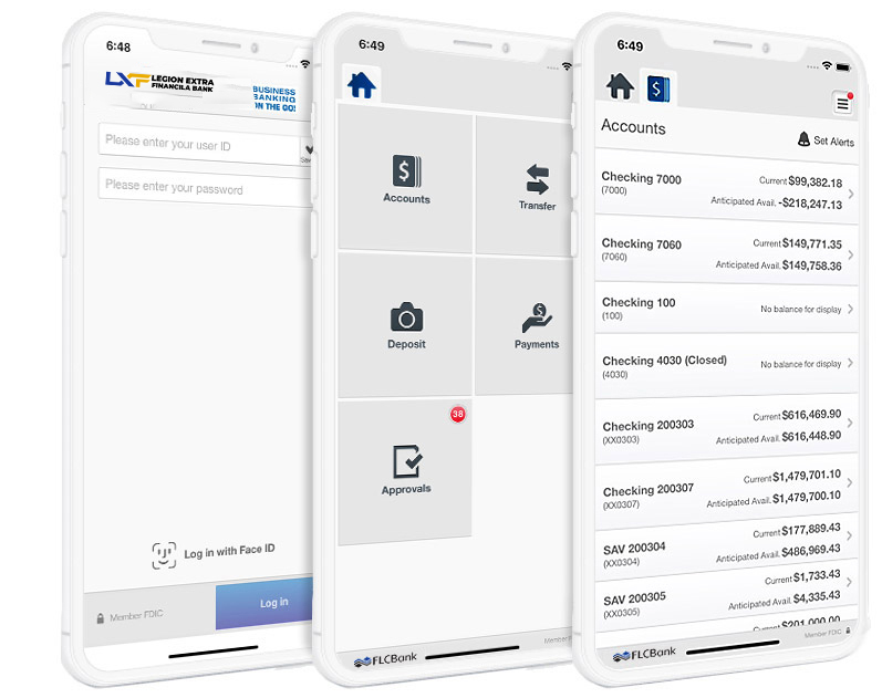 FLCBank Business App